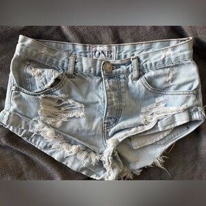 One Teaspoon bandit shorts